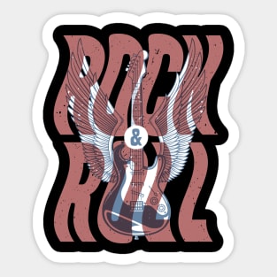 Rock And Roll Love Sticker